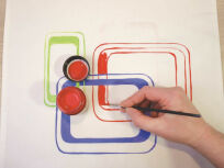 Peintures pour textiles, kit