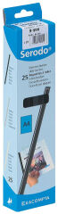 EXACOMPTA Peigne à relier Serodo, A4, 3 mm, noir