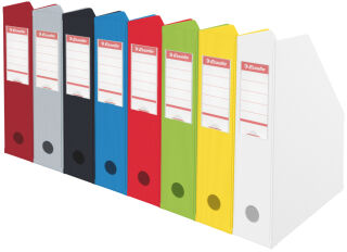 Esselte Porte-revues VIVIDA, A4, carton, jaune, dos: 70 mm