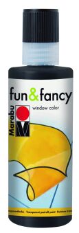 Window Color "fun & fancy", Noir, 80 mL