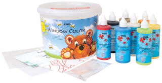 Kit de peintures pour fenêtre, Window Color Hobby Line