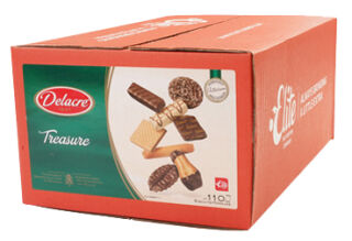 HELLMA M&eacute;lange de biscuits 'Treasure by Delacre', dans un
