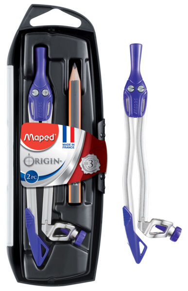 COMPAS MAPED BOITE METAL 8 PCS REF 119418 main image 1