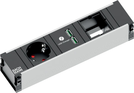 BACHMANN Cadre de montage 'CONI', court, blanc (RAL 9016)