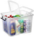 Miniature CEP Bo&icirc;te de rangement strata, 12 litres, transparent n°3
