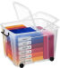 Miniature CEP Bo&icirc;te de rangement strata, 12 litres, transparent n°5