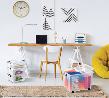 CEP Bo&icirc;te de rangement strata, 12 litres, transparent