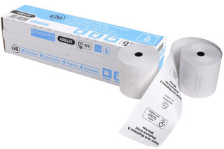 EXACOMPTA Bobine thermique pour carte bancaire, 57 mm x 18 m