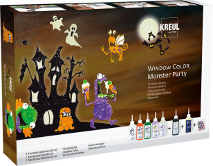 KREUL Window Color 'Monster Party', kit