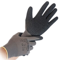 HYGOSTAR Gant &agrave; mailles fines Skill, XXL, gris/noir