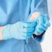 Miniature HYGOSTAR Gant en nitrile 'SAFE PREMIUM', L, bleu n°7