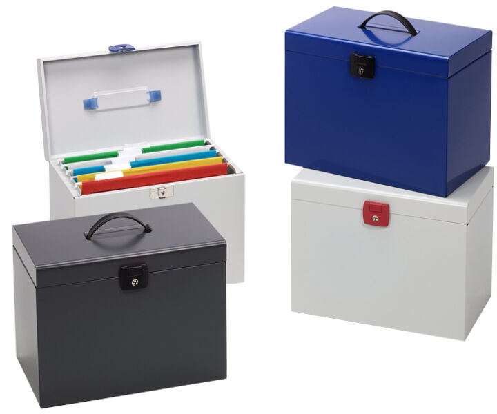 JIANTA Boîte Pour Dossiers Suspendus A4, Boîte De Rangement Avec