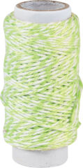 KNORR prandell Ficelle d&eacute;co / Cordon d&eacute;co, 20 m, vert clair