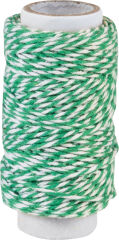 KNORR prandell Ficelle d&eacute;co / Cordon d&eacute;co, 20 m, vert fonc&eacute;
