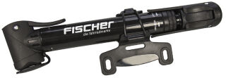 FISCHER Mini pompe &agrave; air pour v&eacute;lo, poign&eacute;e en T, noir