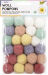 Miniature folia Pompon en laine 'Elegance', 24 pi&egrave;ces, assorti n°2