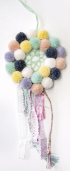 folia Pompon en laine 'Elegance', 24 pi&egrave;ces, assorti