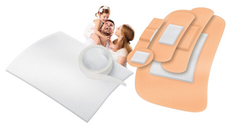 Lifemed Kit de pansements de premiers secours, 43 pi&egrave;ces