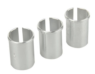 FISCHER R&eacute;ducteur de tige de selle de v&eacute;lo, set de 3