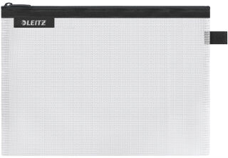 LEITZ Pochette à fermeture zip WOW Traveller, M, noir