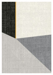 PAPERFLOW Tapis décoratif 'CANVAS' Modèle A, 1.200 x 1.700mm