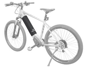 FISCHER Housse de protection batterie de v&eacute;lo &eacute;lectrique