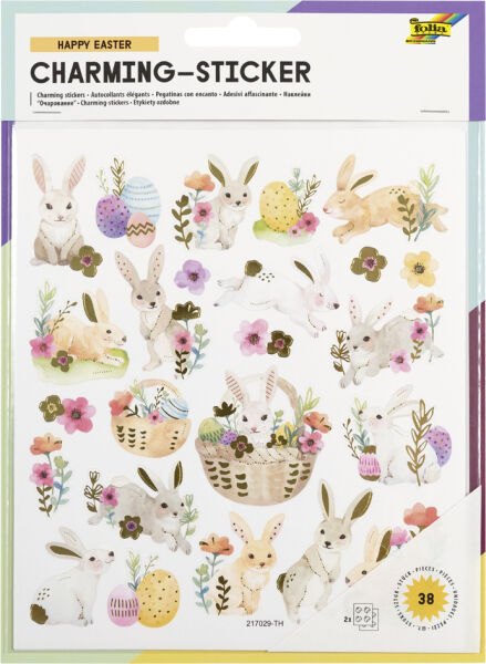 folia Charming Sticker Allyear VI 56 Adesivi Diversi Motivi