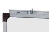 Miniature Tableaux scolaires simples - encadrement aluminium anodisé 100 x 300 cm (Blanc) n°5