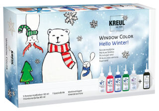 KREUL Window Color 'Hello Winter', kit